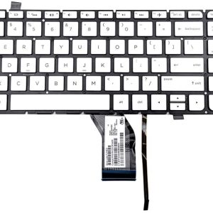 Tastatura Laptop HP 490.07N07.0S01 US Iluminare Argintie